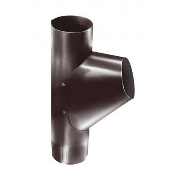 Водосток Grand Line 125x90 – Тройник RAL 8017 купить в Волгодонске Водосток Grand Line 125x90 – Тройник RAL 8017 купить в Волгодонске