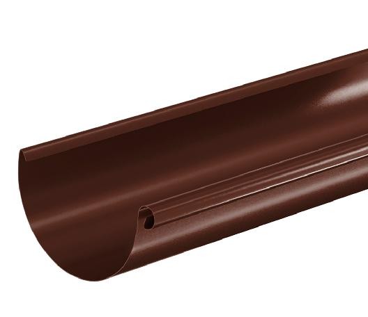 Водосток Aquasistem, система 150/100 - Водосточный желоб 3.00м RAL 8017 Коричневый купить в Волгодонске