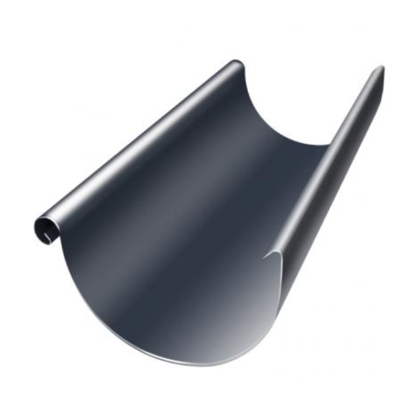 Водосток Grand Line 125x90 – Желоб 3м RAL 7024 купить в Волгодонске