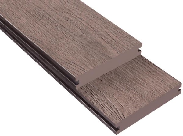 Террасная доска ДПК Outdoor 3D полнотелая NEVADA/CALIFORNIA BROWN коричневая микс купить в Волгодонске