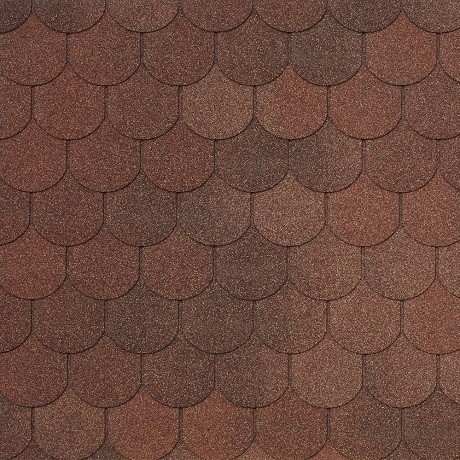 Гибкая черепица Tegola ASSISI terracotta 420 купить в Волгодонске