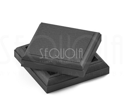 Комплект крышка/юбка для столба SEQUOIA GRAY купить в Волгодонске