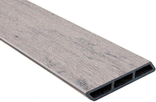 Доска Ромбус 3D ДПК Outdoor STORM GREY серая микс купить в Волгодонске
