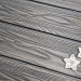 Террасная доска из ДПК Terrapol Смарт 3D Полнотелая с пазом Черное дерево купить в Волгодонске