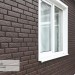 Фасадная панель Ю-Пласт Стоун Хаус Кирпич Коричневый купить в Волгодонске