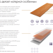 Фибросайдинг DECOVER 3600 x 190 x 8 мм Gray купить в Волгодонске