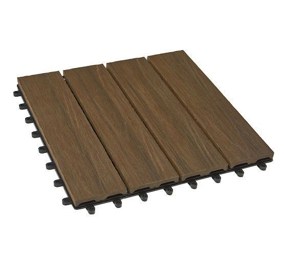 Садовый паркет дпк CM Garden Modern, 300х300 мм, PATINA BROWN (Патина коричневый) купить в Волгодонске