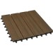 Садовый паркет дпк CM Garden Modern, 300х300 мм, PATINA BROWN (Патина коричневый) купить в Волгодонске