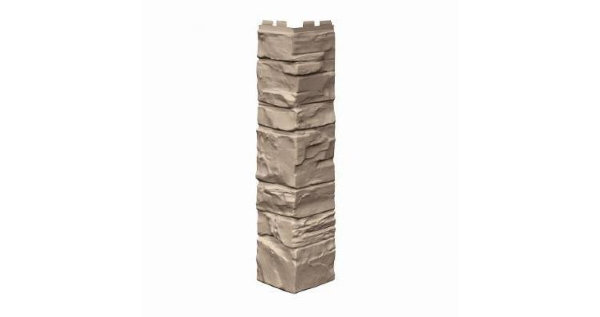 Угол наружный VOX Solid Stone Lazio камень светлая глина купить в Волгодонске