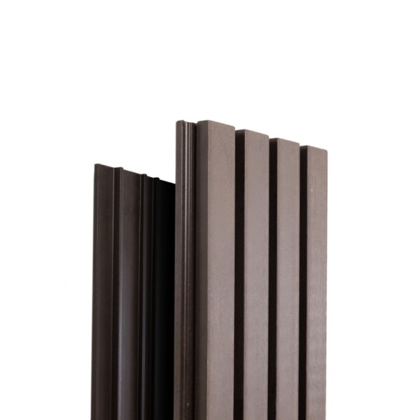 Фасадная доска Ecodecking Техно реечная 200х26х3000 Венге купить в Волгодонске Фасадная доска Ecodecking Техно реечная 200х26х3000 Венге купить в Волгодонске