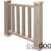 Ограждение из ДПК Outdoor Классик 3D STORM серый микс купить в Волгодонске