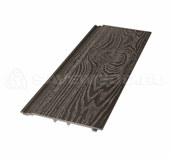 Сайдинг из дпк savewood sw-cedrus тангенциальный распил темно-коричневый купить в Волгодонске