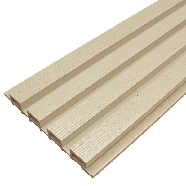 Фасадная доска из ДПК Faynag Wood Рейка Слоновая кость купить в Волгодонске