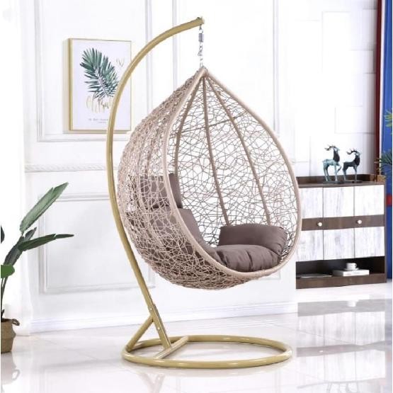 Кресло Подвесное из искусственного ротанга AFM-169A-XLB Beige купить в Волгодонске