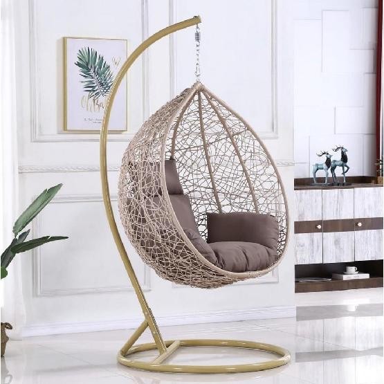 Кресло Подвесное из искусственного ротанга AFM-169A-LB Beige купить в Волгодонске