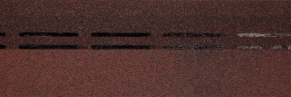 Коньково-карнизная черепица Docke Standard, красный купить в Волгодонске
