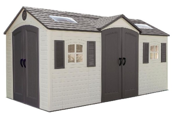 Сарай пластиковый LifeTime 15x8 DD купить в Волгодонске