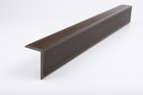 Угол торцевой Ecodecking Титан 60х40х3000 Венге купить в Волгодонске Угол торцевой Ecodecking Титан 60х40х3000 Венге купить в Волгодонске