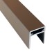 П-профиль Алюминиевый EasyDecking 35x25 Венге купить в Волгодонске