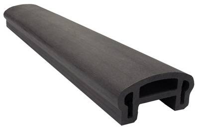 Перила вехнее фигурное Woodvex Select Графит купить в Волгодонске Перила вехнее фигурное Woodvex Select Графит купить в Волгодонске