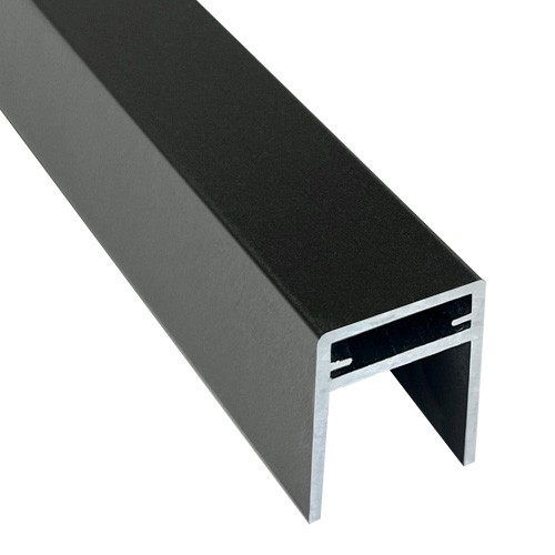 П-профиль Алюминиевый EasyDecking 35x25 Черное дерево купить в Волгодонске