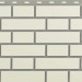Фасадная панель Альта-Профиль, Кирпич Клинкерный, Белый купить в Волгодонске