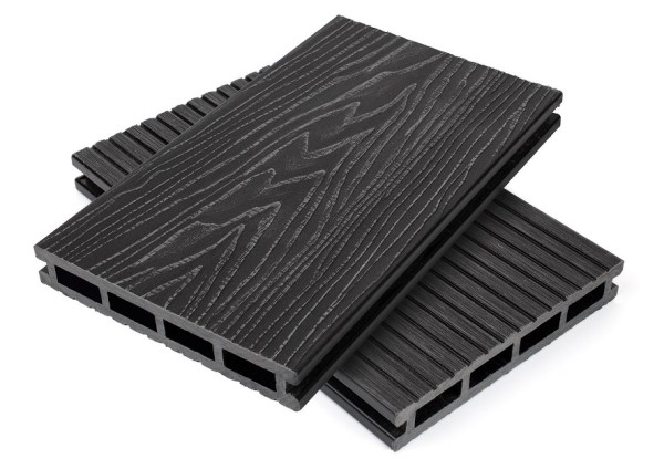 Террасная доская ДПК NanoWood Nature 3D пустотелая Графит купить в Волгодонске