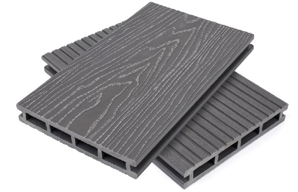 Террасная доская ДПК NanoWood Nature 3D пустотелая Серый купить в Волгодонске