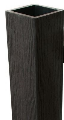 Столб опорный Woodvex Co-Extrusion Графит купить в Волгодонске Столб опорный Woodvex Co-Extrusion Графит купить в Волгодонске