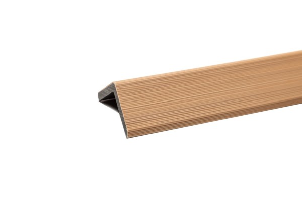 Уголок торцевой Ecodecking Скай коэкструзия 45х45х3000 Бук купить в Волгодонске